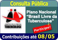Plano Brasil Livre da Tuberculose está disponível para consulta pública