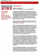 Boletim Epidemiológico Aids - 2003
