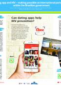Dating app and HIV - making possible an international partnership within the Brazilian government