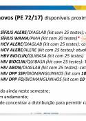 2ª Oficina sobre as estratégias de ampliação do uso e distribuição dos testes rápidos de HIV, sífilis e hepatites B e C no Brasil - Dia 08/05 - 8 - Testes rápidos adquiridos em 2018 (Aletéia Melo)