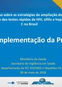 2ª Oficina sobre as estratégias de ampliação do uso e distribuição dos testes rápidos de HIV, sífilis e hepatites B e C no Brasil - Dia 09/05 - 7 - PrEP (Marihá Moura)