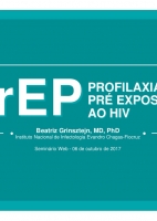 PrEP Profilaxia pré-Exposição Seminário Web - 06 de outubro de 2017