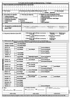 Formulário de Solicitação de Medicamentos - Profilaxia