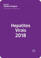 Boletim Epidemiológico de Hepatites Virais - 2018